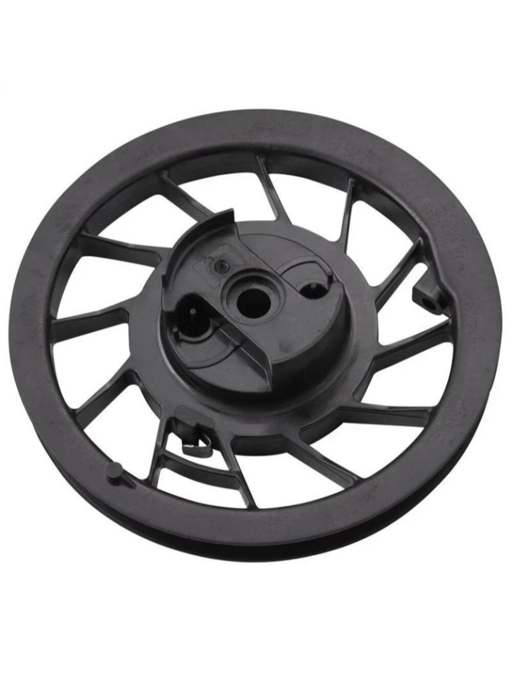 Genuine Briggs and Stratton 498144 Recoil Pulley with Spring Assy WM489